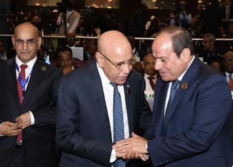رئيس الجمهورية يهنئ نظيره المصري بمناسبة عيدها الوطني